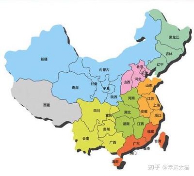 河南周邊省份地圖高清版