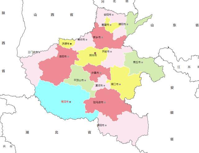 河北周邊省份地圖高清版 陜西省周邊省份地圖高清版